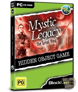 Mystic Legacy The Great Ring NEW! Sealed Horror Vampire Castle Adventure PC Game - Picture 1 of 1
