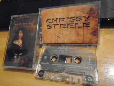 SEALED RARE OOP Chrissy Steele CASSETTE TAPE Magnet to Steele + SAMPLER headpins - Image 1 of 2