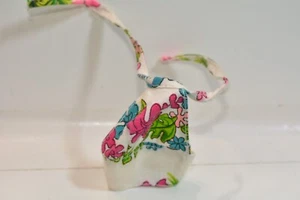 Top halter floral vintage de Barbie - Imagen 1 de 3