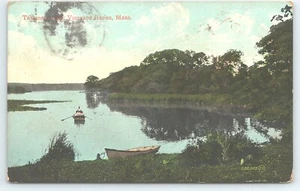Postkarte Tashmoo Lake Vineyard Haven Massachusetts verschickt 1908 - Bild 1 von 2