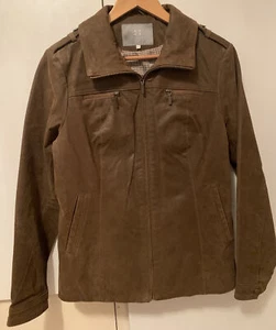 Lakeland brown leather jacket beautiful condition size 14￼ - Picture 1 of 22