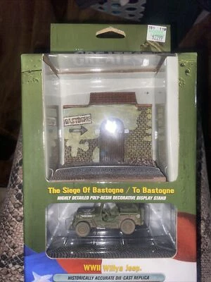 Johnny Lightning Greatest Generation Siege of Bastogne WWII Willys Jeep New - Image 1 of 2