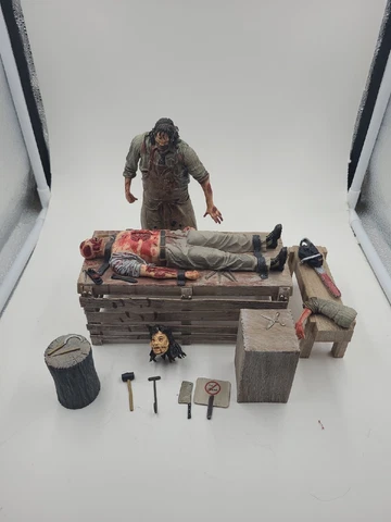 The Texas Chainsaw Massacre The New Beginning LEATHERFACE Deluxe Box Set Neca Cover