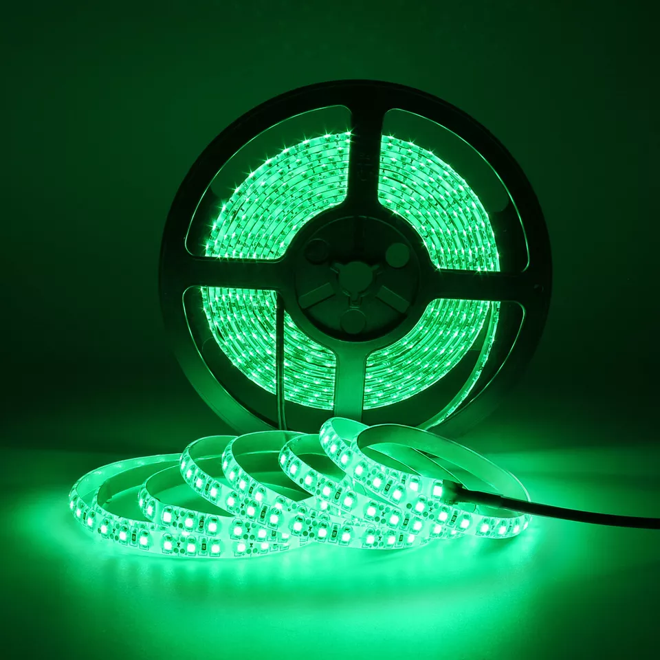 5M Green LED Strip Light Waterproof 600 LEDs for Party Garden St Patrick's Day - Image 1 of 4