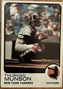 Topps Thurman Munson 1973 #142 sin precio base/como nuevo - Imagen 1 de 2