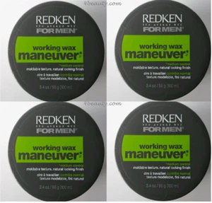Redken For Men Working Wax Maneuver 3.4oz (pack of 4) LIMITED - Picture 1 of 1