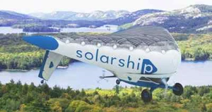 Solar Cargo Helium Airship Wood Model Replica Large Free Shipping - Picture 1 of 1
