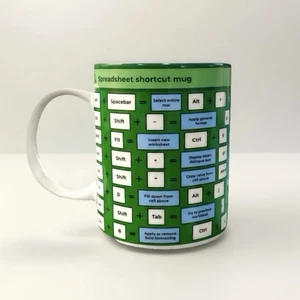 Foglio di calcolo tazza tazza caffè tè tecnologia regalo computer ufficio soldi regalo - Foto 1 di 11