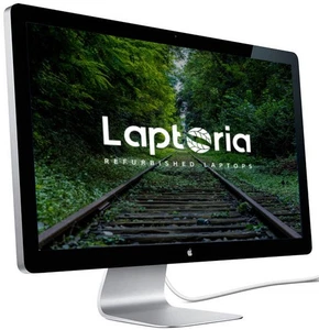 Apple Thunderbolt Display 27 Zoll 2560x1440 QHD Monitor Model A1407 silber - Afbeelding 1 van 1