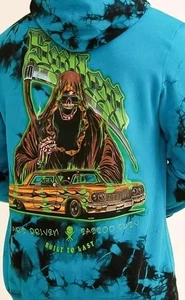 Sullen Ink Collective Impala Hoodie Goth Tattoo Skull 2XL NWT D25 New Excellent  - Picture 1 of 5