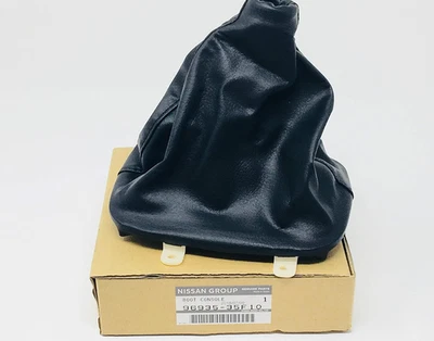 Bota de cambio Nissan Genuina 180SX 240SX S13 Silvia Negra 96935-35F10 OEM Foto 1 de 3