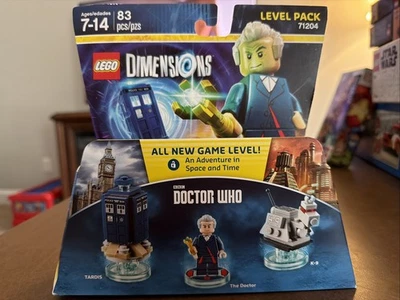Lego Dimensions 71204 Doctor Who Level Pack NUEVO SELLADO DE FÁBRICA abollado Foto 1 de 4