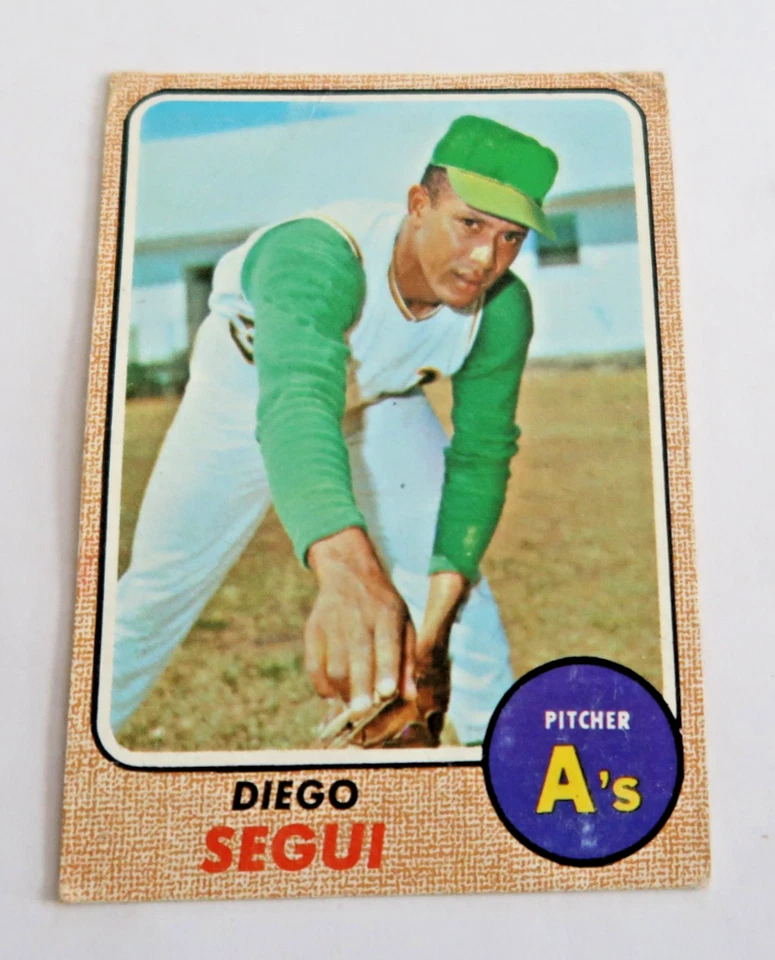 1968 TOPPS #517 DIEGO SEGUI OAKLAND ATHLETICS - Image 1 of 2