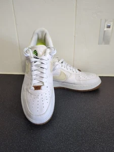 Nike Air Force 1 Low Rhubarb Mens White Athletic Sneaker CZ0338-101 .UK 8 - Picture 1 of 14