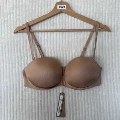 Sujetador sin tirantes Skims Ultimate push up arcilla talla 36B nuevo con etiquetas $64 Foto 1 de 4