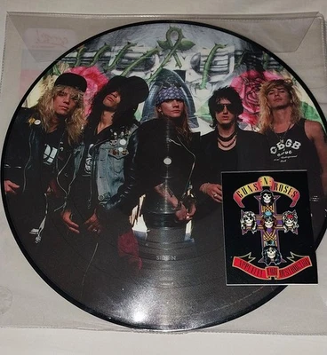 Guns N' Roses Greatest Hits Picture Discs Double Vinyl New Foto 1 de 4
