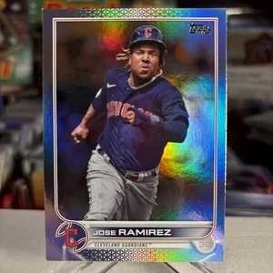 José Ramírez 2022 Topps Serie 1 RARO Lámina Arco Iris Plata SSP ⭐️ COMO NUEVO - Imagen 1 de 3