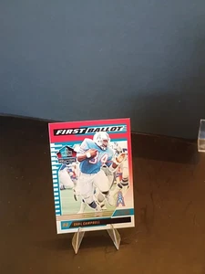 PANINI SCORE EARL CAMPBELL 2025 PRIMERA VOTACIÓN ENGRASADORES HOUSTON  - Imagen 1 de 2