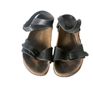 BIRKENSTOCK Black Dual Buckles Straps Sandals Women’s EU 41 US 10 - Picture 1 of 12