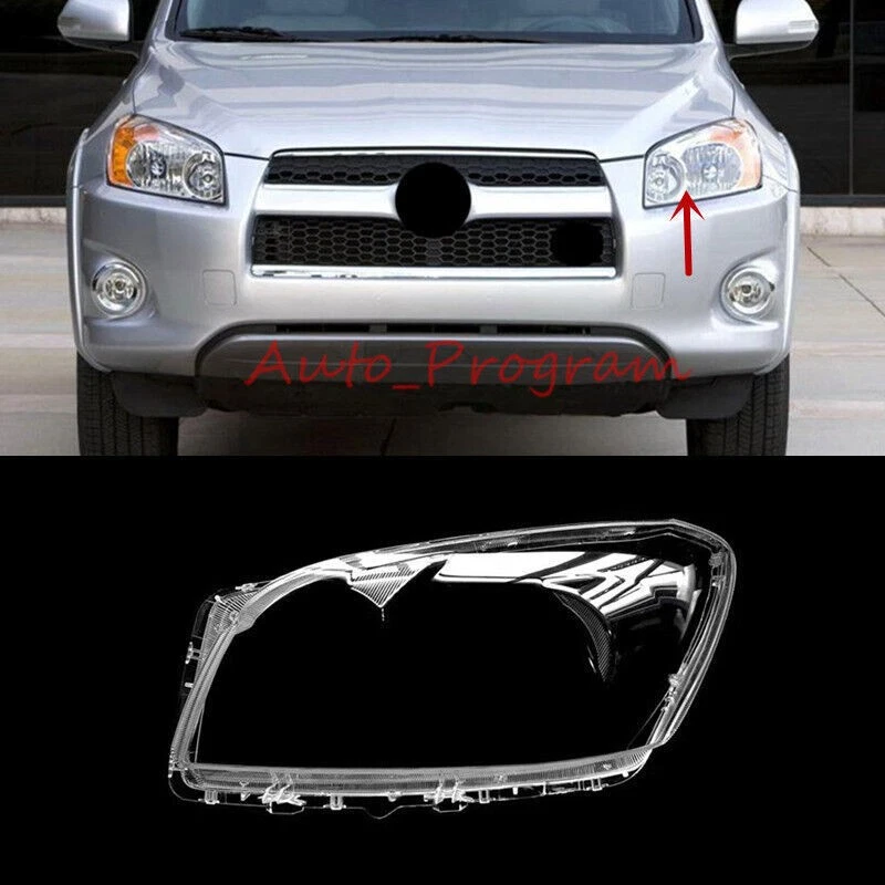 Left Side Headlight Lens Cover Replace + Sealant For Toyota RAV4 2008-2012 — 第 1/4 张图片