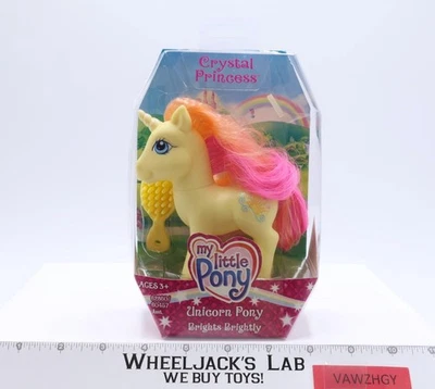 Brights Brightly Unicorn Pony G3 My Little Pony Crystal Princess Hasbro NUEVO SIN USAR, EN CAJA Foto 1 de 4