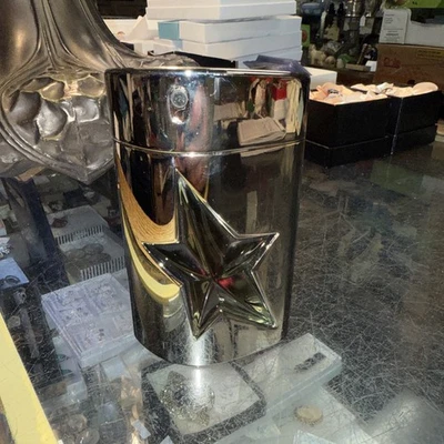 Thierry Mugler Angel Hombres Plata Edición Limitada 3.4 Frasco Recargable (t) Raro Foto 1 de 4