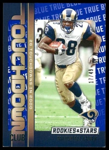 Marshall Faulk 2024 Panini Rookies & Stars #TC-MFK True Blue #/49 54626 - Imagen 1 de 2