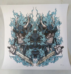 John Santos (Impresión artística numerada a mano y firmada) 18X18 - Imagen 1 de 2