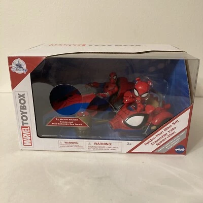 Disney Marvel Toybox Marvel Spider-Man Juego de Bicicleta con Spider-Ham Nuevo Sellado Foto 1 de 4