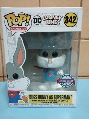 Funko Pop Looney Tunes Bugs Bunny As Superman - Imagen 1 de 4
