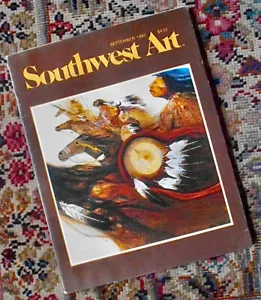 Vintage SOUTHWEST ART magazine September 1981 - Picture 1 of 1