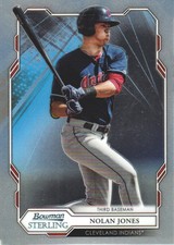 2019 Bowman Sterling Prospects Baseball #BPR-2 Nolan Jones