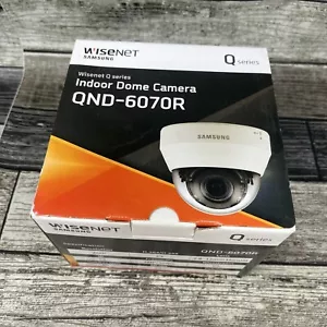 Hanwha Techwin WiseNet Samsung QND-6070R fotocamera dome di rete 2 megapixel per interni - Foto 1 di 4