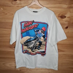 Ivan Mauger Speedway 9 Time Champion T-Shirt Mens Size XL Racing NZ - Bild 1 von 8