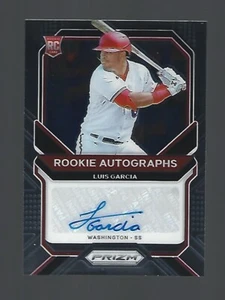 2021 Panini Prizm Luis Garcia Auto Rookie - Bild 1 von 1