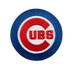 Chicago Cubs World Series MLB Baseball Fully Embroidered Iron On Patch - Picture 1 of 2