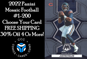 2022 Panini Mosaic Football #1-200 You Pick Complete Your Set FREE Shipping