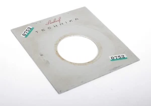 Genuine Linhof Technika III lens board with #1 offset hole #0752 - Picture 1 of 3