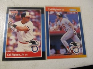 Cal Ripken Jr Donruss All Stars 1988 #5 1989 #5 Baltimore Orioles