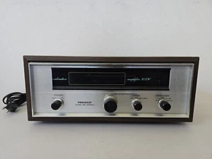 VINTAGE Pioneer SR-202W Reverberation Amplifier Analog Hi-Fi Wood UNTESTED PARTS - Picture 1 of 7