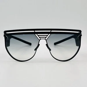 IC Berlin Sonnenbrille Damen Herren eckig schwarz Mod. Boombox X NEU - Picture 1 of 10