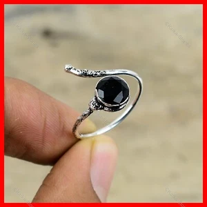 Tanzanite Quartz Gemstone Bezel Electroformed  And Silver Plated New Ring Copper - Picture 1 of 6