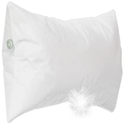 European  800 fill Power 100% White Goose Down Pillows Luxury Hotel Pillows - Image 1 of 4