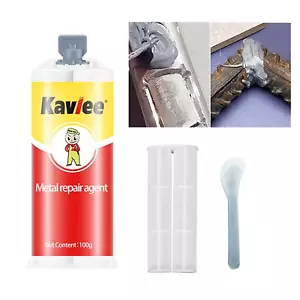 All-Purpose Repair Glue, AB Glue Waterproof Sealant, Casting Repair Glue for Met - Picture 1 of 12
