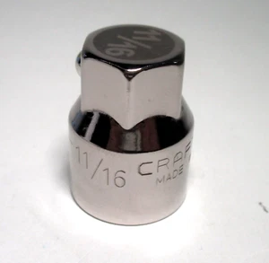 NOS CRAFTSMAN 11/16 LOW PROFILE EASY READ WRENCH SOCKET MADE IN USA FREE SHPN - Bild 1 von 4