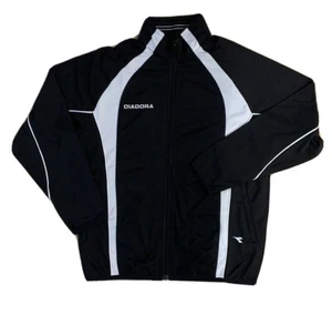 Diadora Coppa Jacket Black Size Youth Large - Picture 1 of 3