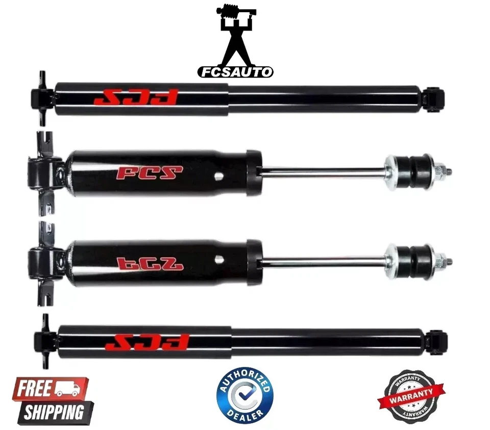 Front and Rear Shock Absorbers Set for Chevy Blazer S10 GMC Jimmy Sonoma RWD 2WD - Image 1 of 1