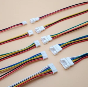 ✅ Micro JST PH 2.0 2P 3P 4P 5P 6PIN Male Stecker + Buchse Female je 10cm Kabel ✅ - Bild 1 von 11