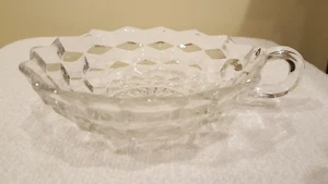 Vintage Fostoria American 5 1/4" Nappy Bowl With Handle - Picture 1 of 4