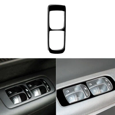 Глянцевая черная отделка крышки кнопки окна привода для Porsche Cayenne Sport 2003-2010 - Изображение 1 из 4